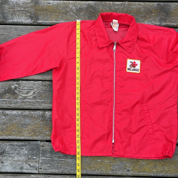 Retro Vintage Nylon Jacket Belarus Made In Canada - Picture 9 of 9
